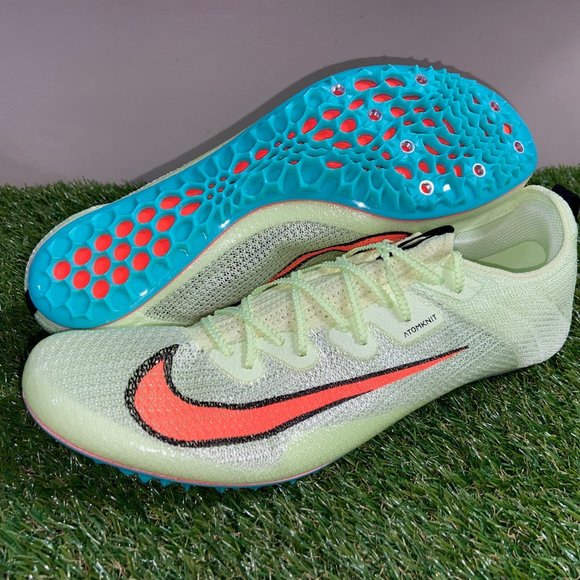 Nike Zoom Superfly Elite 2 Volt Green Orange Track Spike CD4382-700 Men 13 NEW main image 7